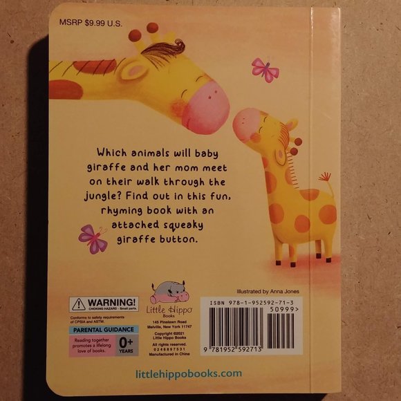 LOT OF 2 NEW CHILDREN'S BOOKS I LOVE YOU, LITTLE GIRAFFE & I LOVE YOU, LOVE BUG - Picture 4 of 4